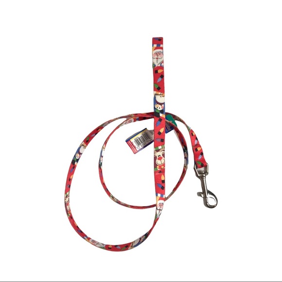 NWT Holiday Attire Dog Collar & Leash Set - Picture 4 of 11